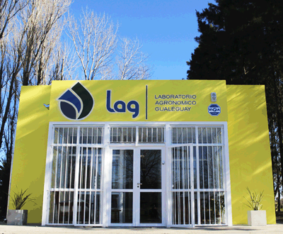 Laboratorio de análisis destinado al sector agropecuario, instalado en la ciudad de Gualeguay, al sur de la prov. de Entre Ríos.